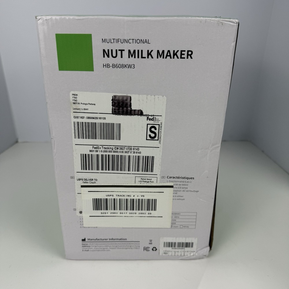 Multifunctional Nut Milk Maker HB-B1018KW3