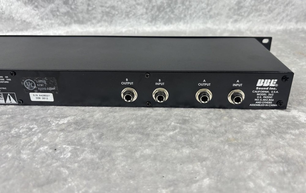 BBE 362 Sonic Maximizer rack effect unit