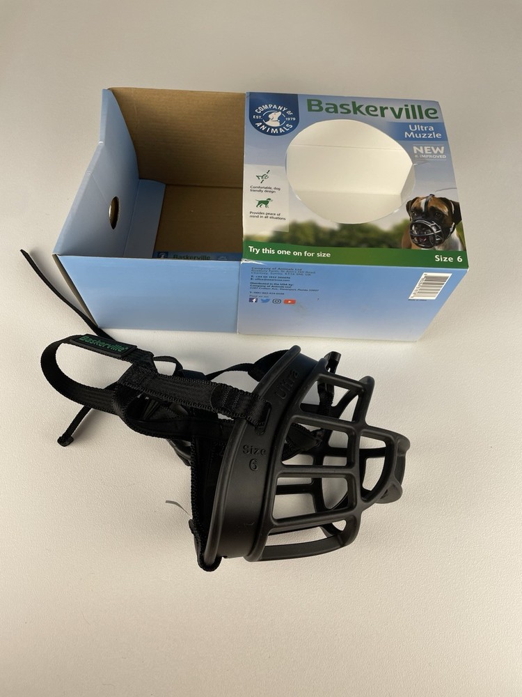 New Baskerville Ultra Basket Muzzle Size 6