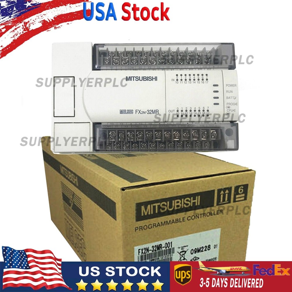 New In Box MITSUBISHI FX2N-32MR-001 Programmable Logic Controller Module