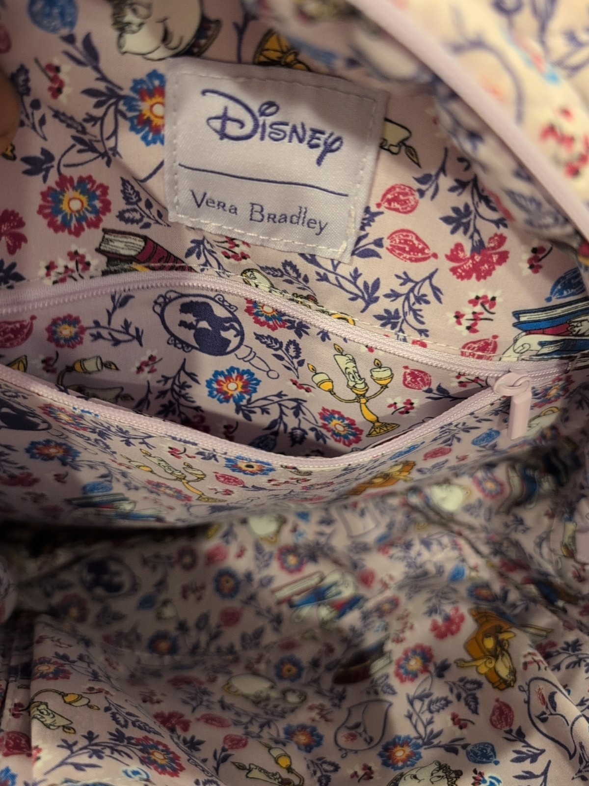 Vera Bradley Disney's Belle & Friends Mini Campus Backpack