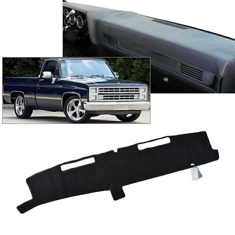 For Chevy C10 C20 C30 Silverado 1981-1987 1982 Dashmat Dash Mat Dashboard Cover
