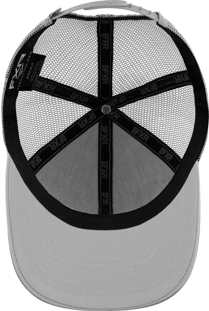 FXR Pro Fish Plus Snapback Hat Gray/Red