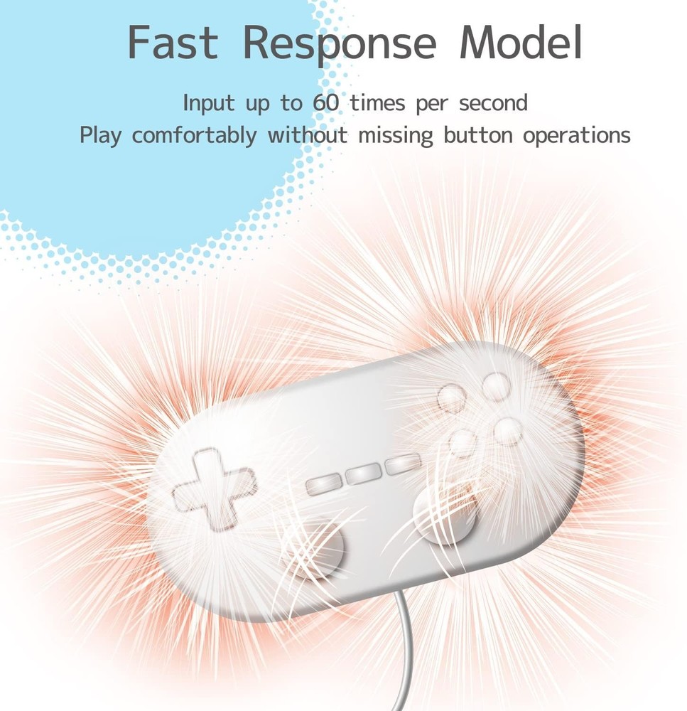 Compact & Fast Wii Controller to USB Adapter for Effortless PC Gaming Experience