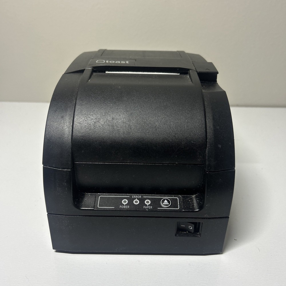 TOAST TKP300 POS Kitchen Receipt Printer with Power Cable + Internet Cable
