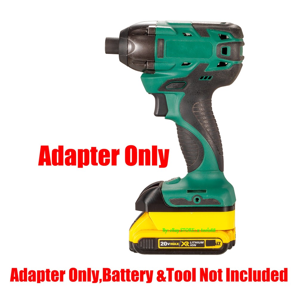 Adapter Convert for Masterforce BOOST 20v Tool to DeWalt 20v MAX Li-lon Battery