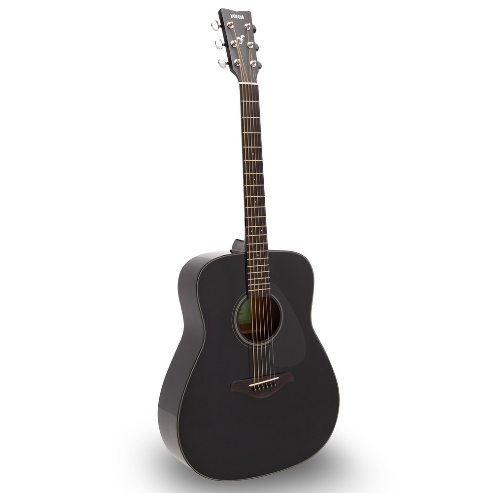 Yamaha FG800J Solid Spruce Top 6-String Acoustic Guitar (Black)