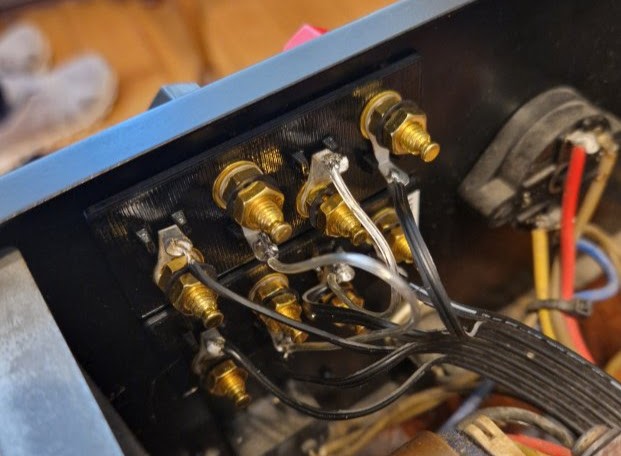 Marantz Model PM-300 speaker terminal upgrade kit