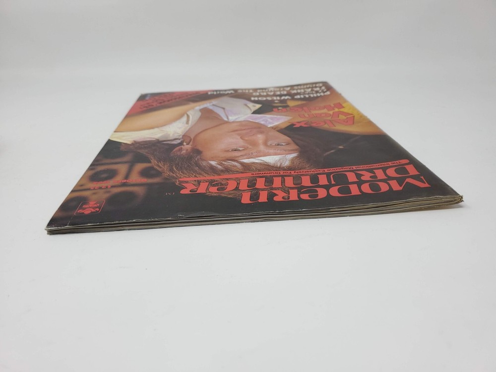 ALEX VAN HALEN MODERN DRUMMER Drums Magazine OCTOBER 1983