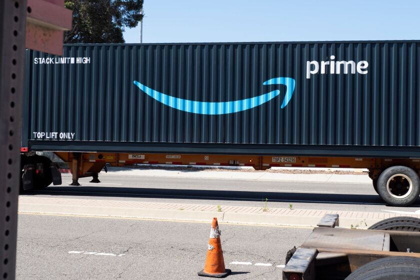 Amazon Prime Container HO 1:64 Scale Decal Set