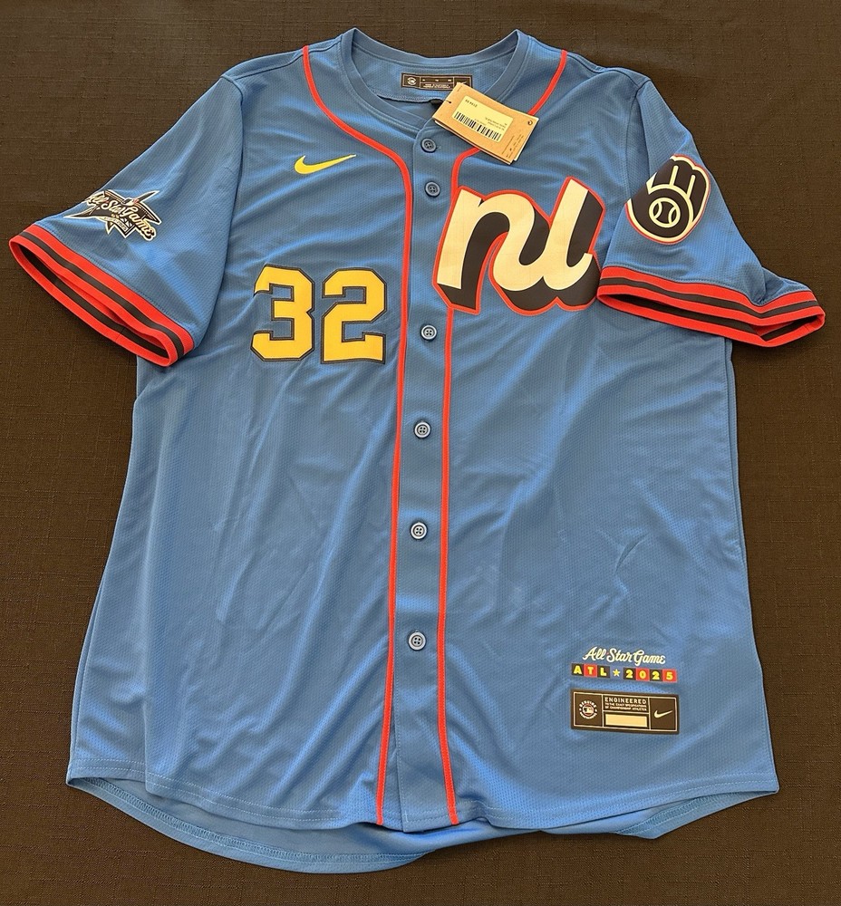 Jacob Misiorowski Signed Authentic 2025 All Star Jersey Auto Brewers PSA COA