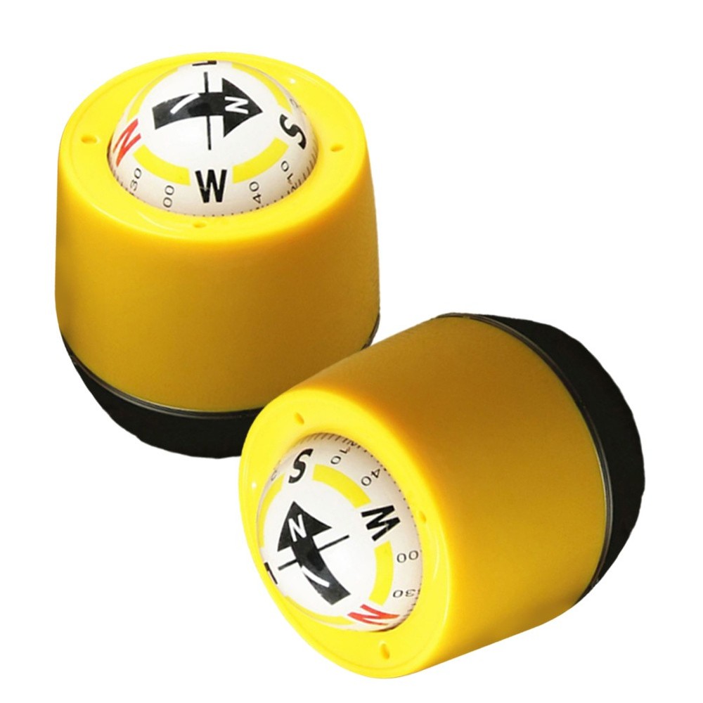 2 Pcs Auto Compass for Dashboard Vehicle Auto-navigationskompass