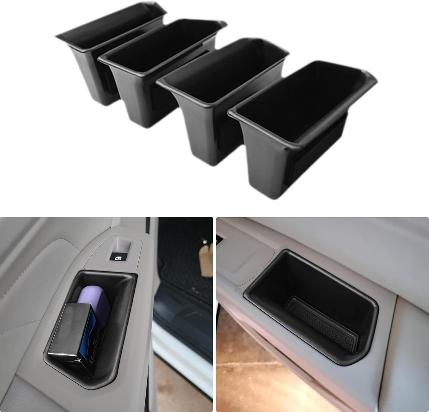 Atlas Door Side Storage Box Handle Container Compatible with 2018-2023 VW Atlas/