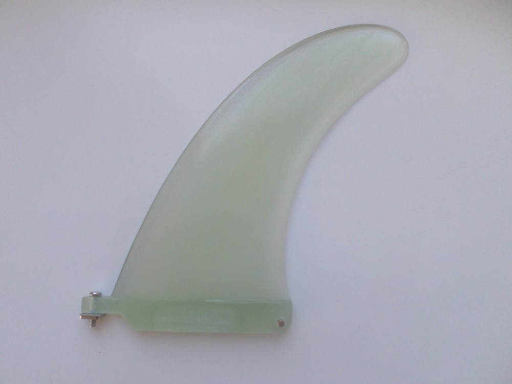 Fibreglass SINGLE FIN 7.5 inch SOLID surfboard FIN with screw for LONGBOARDS