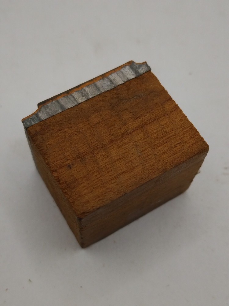 Printing Letterpress Printers Block Small Eagle Wings Open