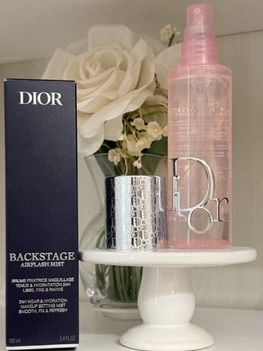NIB 100% AUTHENTIC DIOR Backstage Airflash Mist Makeup Setting Spray, 3.4 oz