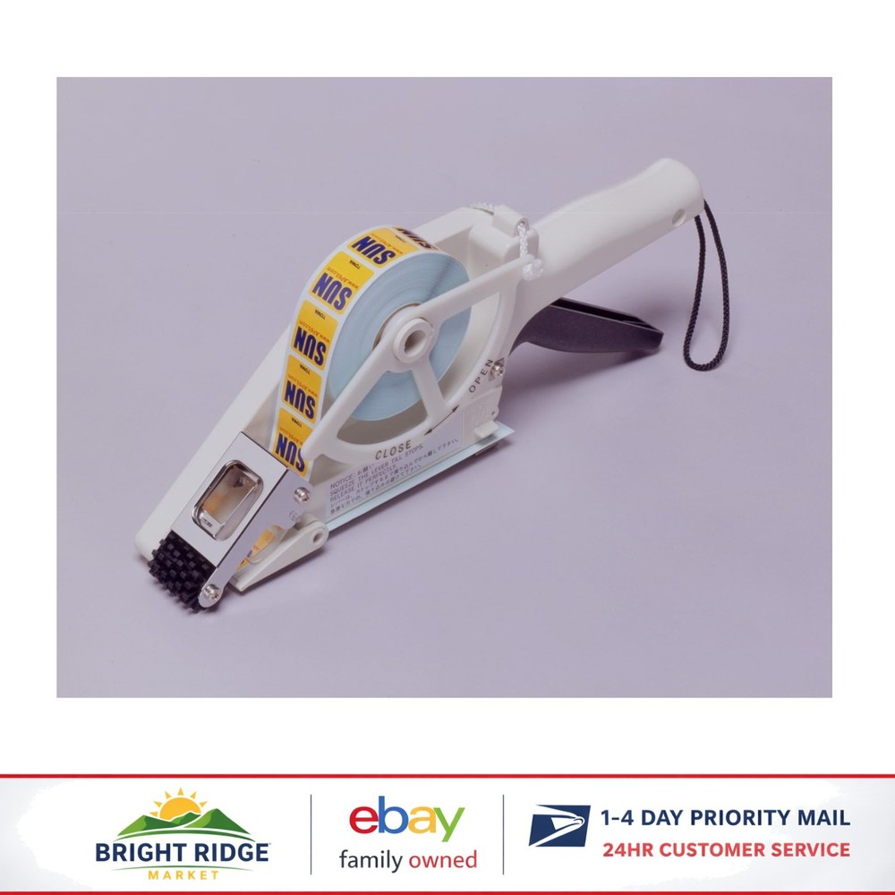 Handheld Label Applicator with Adjustable Carriage for Precise Labeling