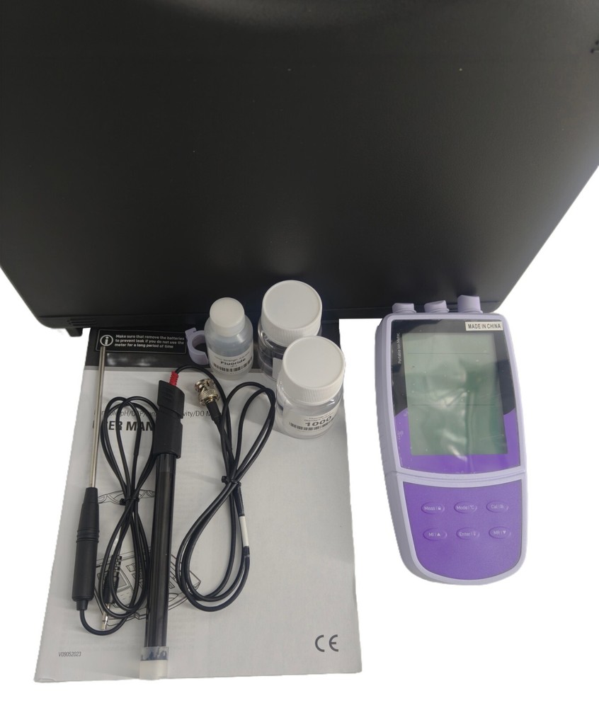 Fluoride Ion Meters with Calibration Solution Automatic Temperature Compensation