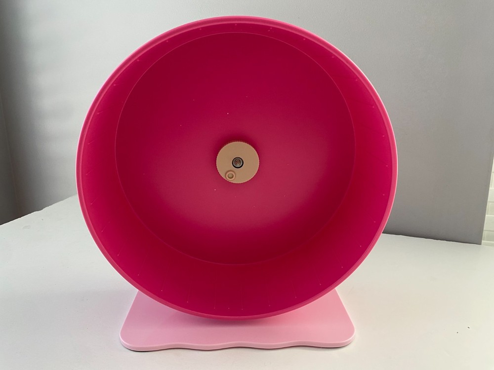 Tafit Large Silent Hamster Exercise Wheel - Adjustable Pink