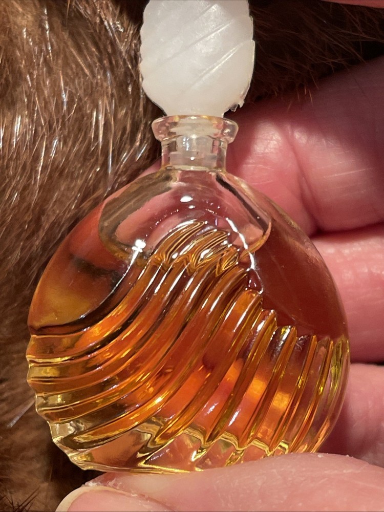 Display Only 1 Ted Lapidus Parfums Creation Perfume Mini Splash Vtg Bottle 2”