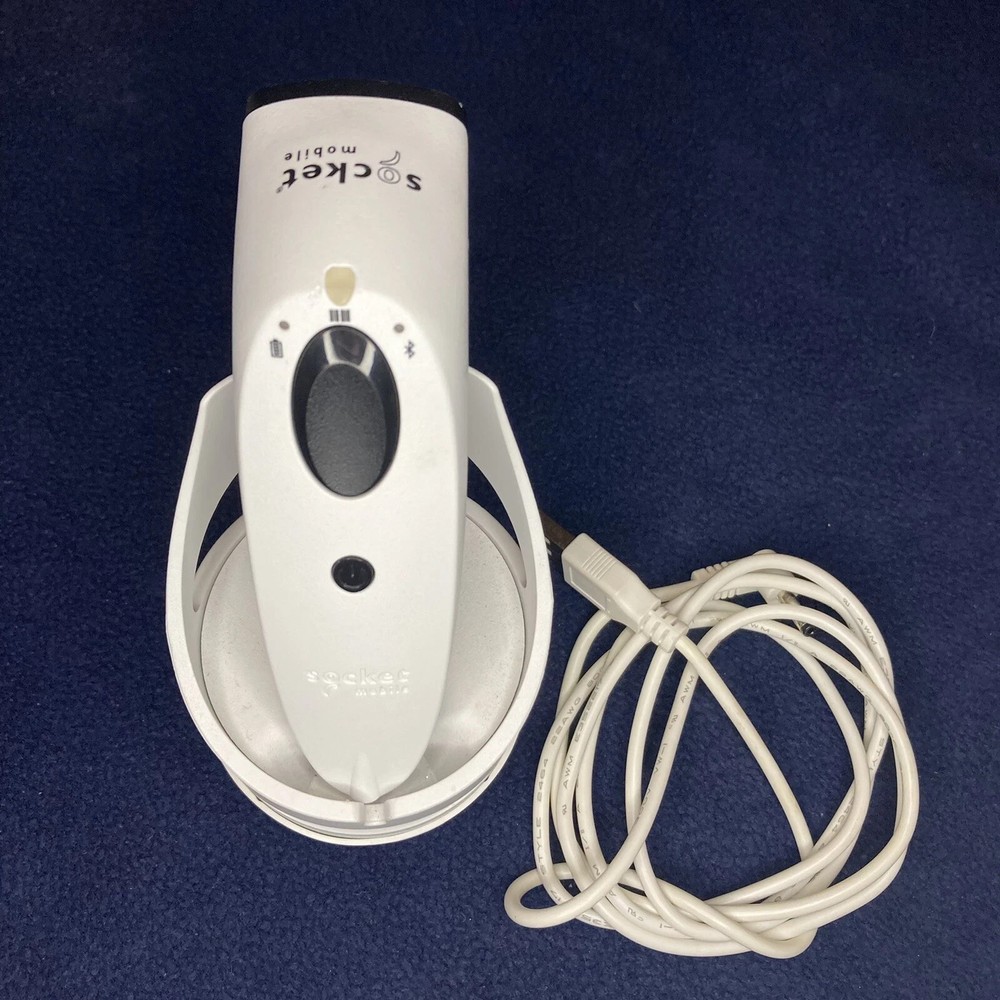 White Socket Mobile S700 Barcode Scanner Charging Dock Auto Trigger Shopify