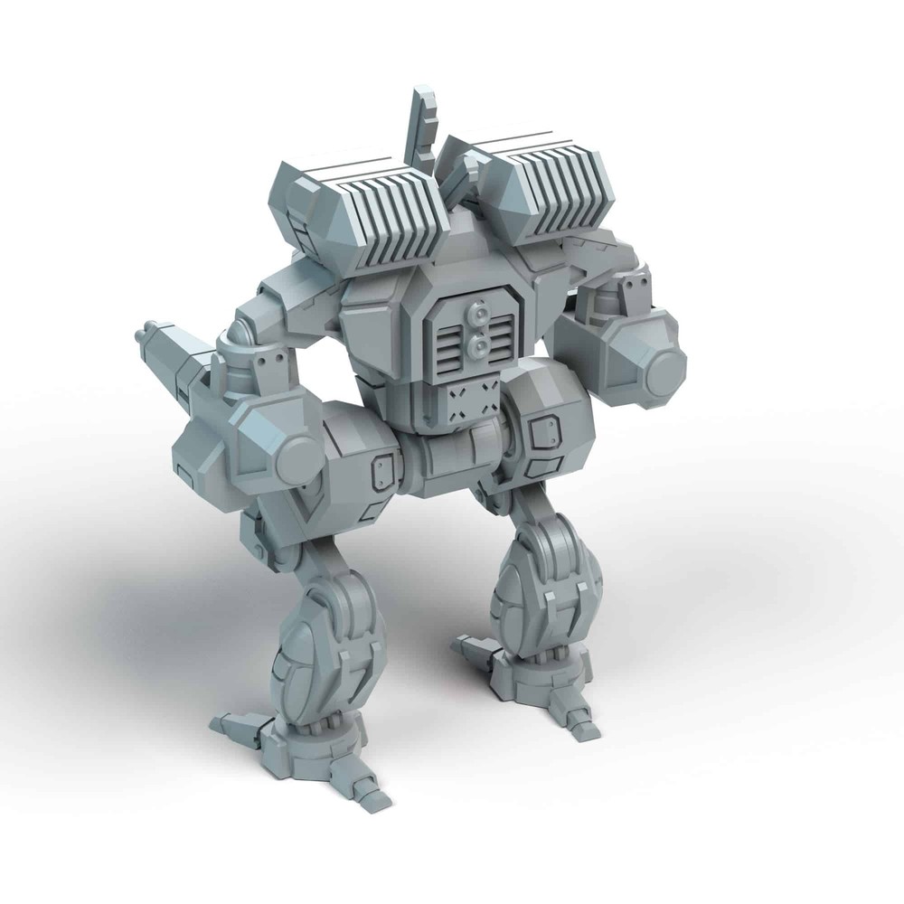 Battletech Miniature Alpha Wolf Mechwarrior CGL Scale