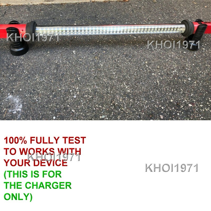 WALL charger AC adapter for 500L SURE Bilt LED Worklight Bar underhood AUTOZONE