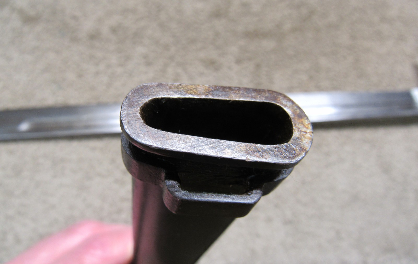 WW2 Japanese Type 30 Bayonet W/ Scabbard Toyoda Jido Shokki Seisakusho Arsenal