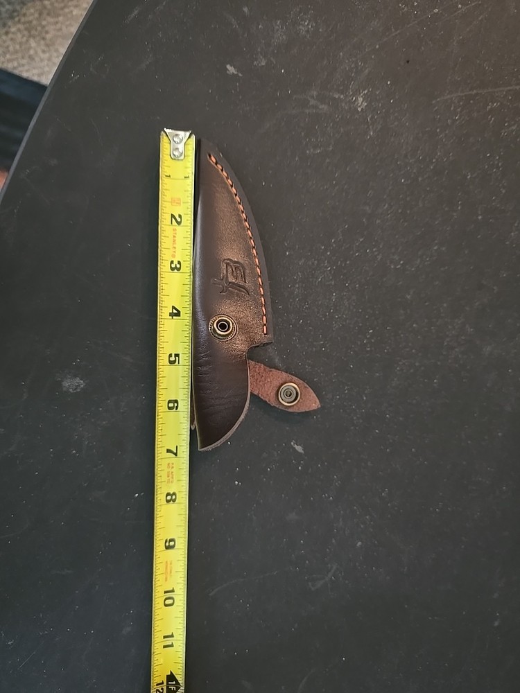 Leather Knife Sheath 6 3/4" Long