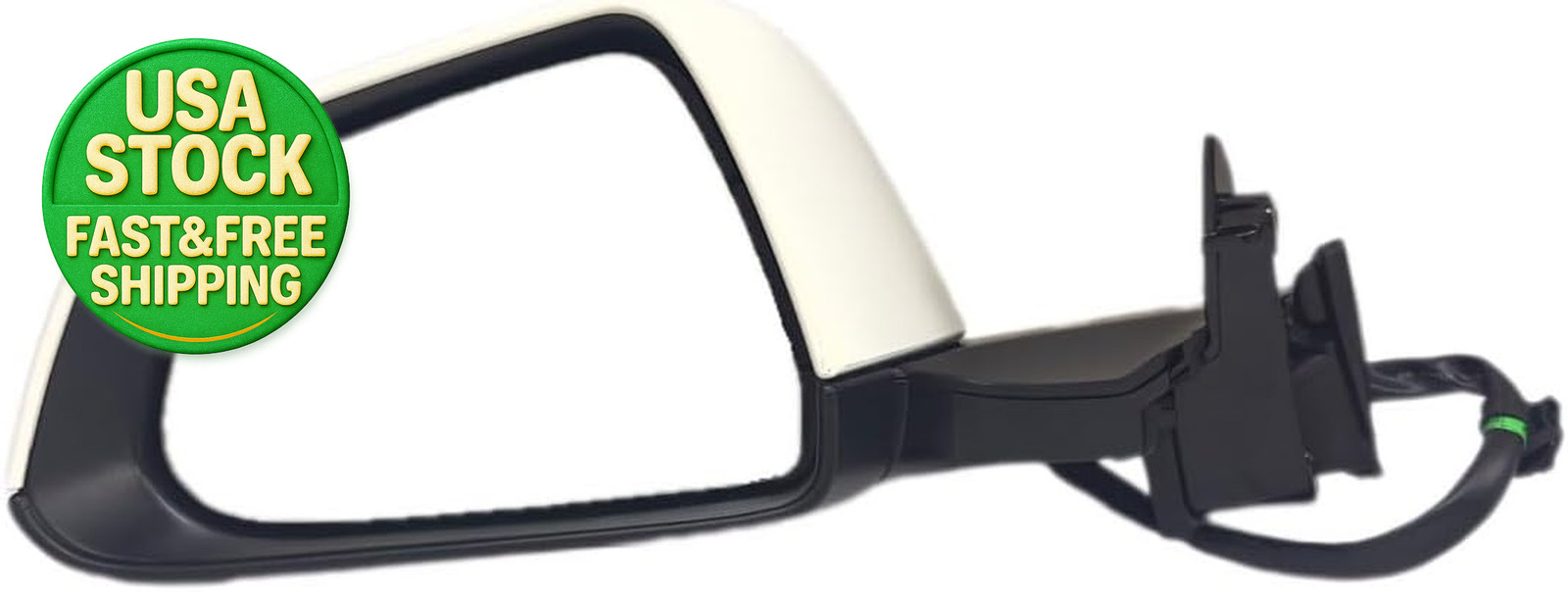 Left Driver Side Mirror for Tesla Model 3 2017-2025 Power Fold Heated Memory Whi