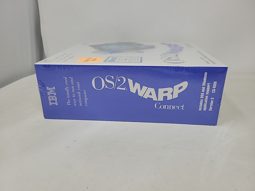 *NEW SEALED* IBM OS/2 Warp Connect Version 3 CD-Rom Vintage Computer Software