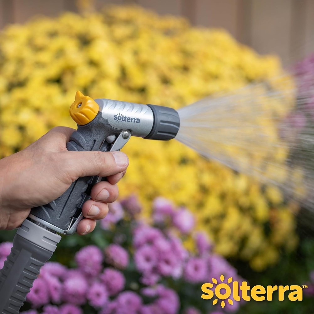Adjustable Garden Hose Nozzle with Front Trigger High Pressure Sprayer Head