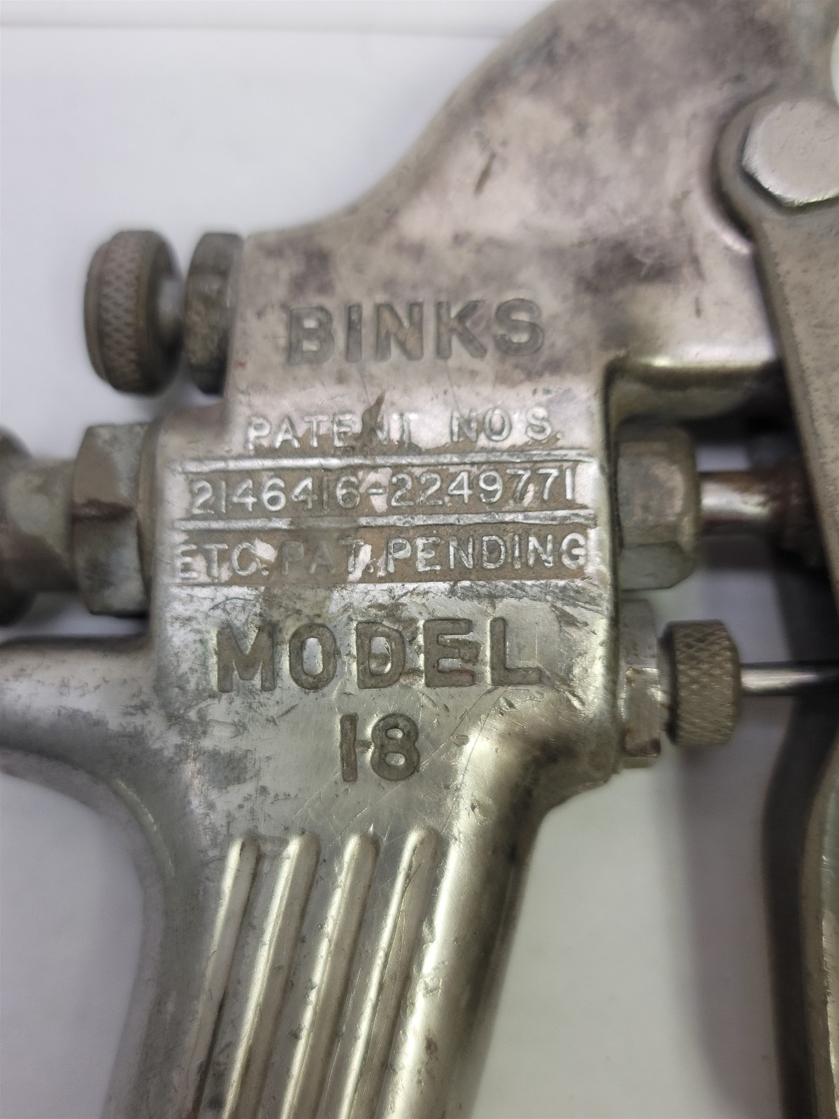 Vintage Binks Model 18 Spray Gun - Made in Chicago USA