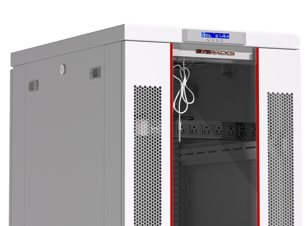 32U Server Rack IT Cabinet Data Network Rack Enclosure - 35-Inch Deep Rack Stand