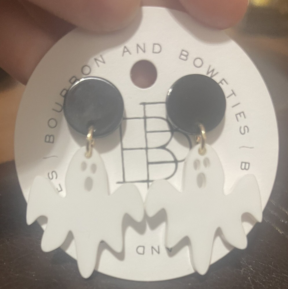 Bourbon And Boweties The Ghost Earrings