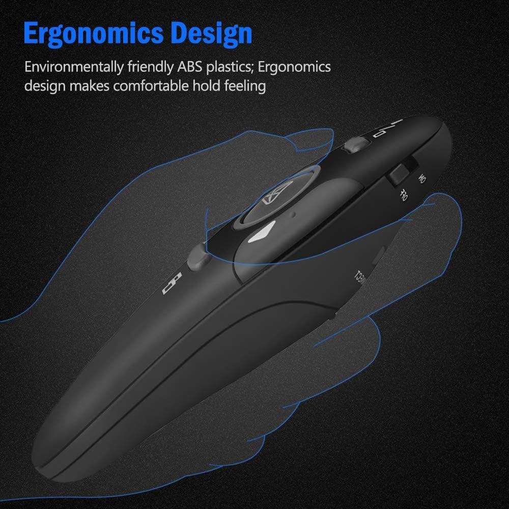 Presentation Remote Clicker, Wireless Presenter for Powerpoint Presentation Remo