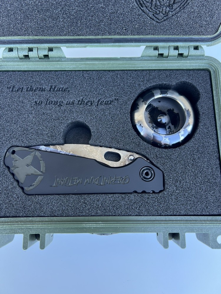 Blackside Customs Strider Knives Collaboration SMF - Yo Yo Set - Black