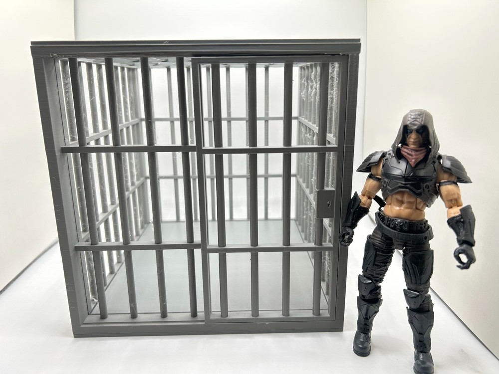3D Printed Jail - 1:12 Scale