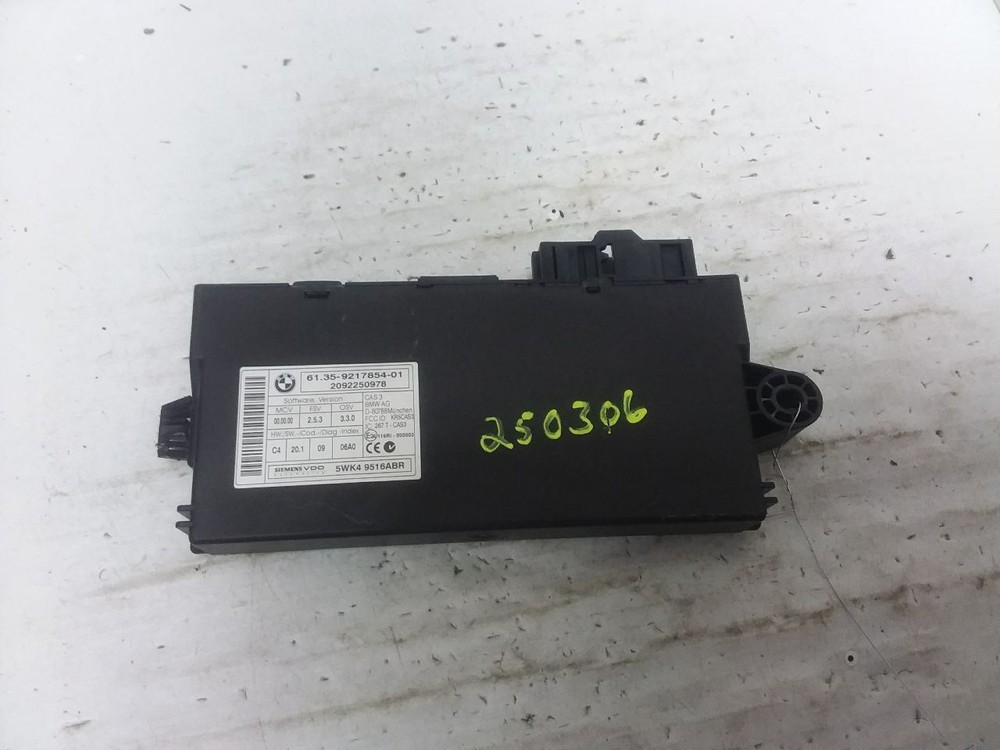 Keyless Ignition Control Module Comfort Access System Fits 09-16 BMW Z4 1673054