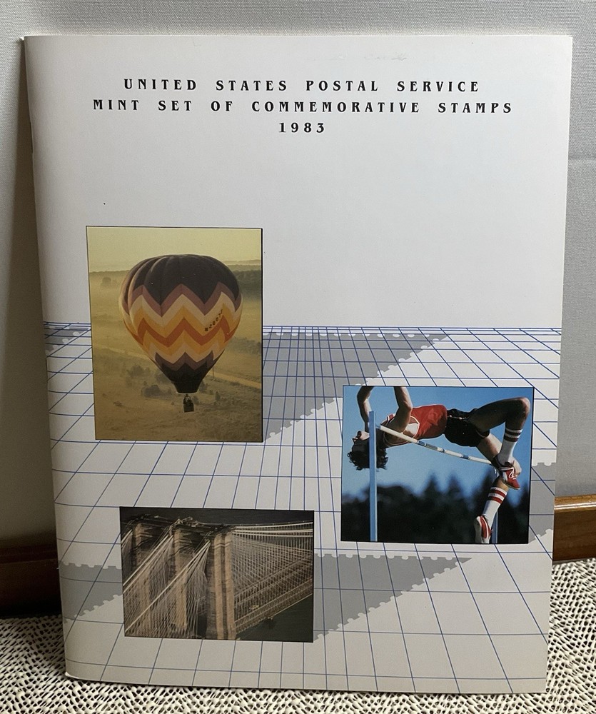 1983 United States Postal Service Mint Set of Commemorative Stamps Album Book