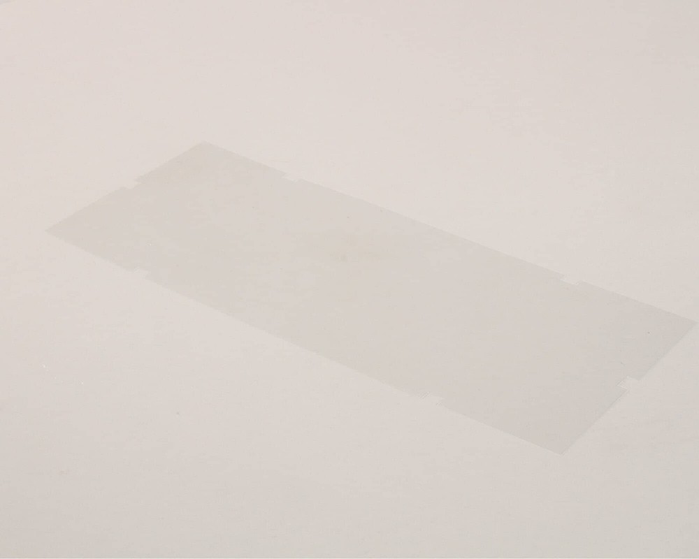 Pitco PTA6060302 Label Overlay Clear, Computer, 1/2"