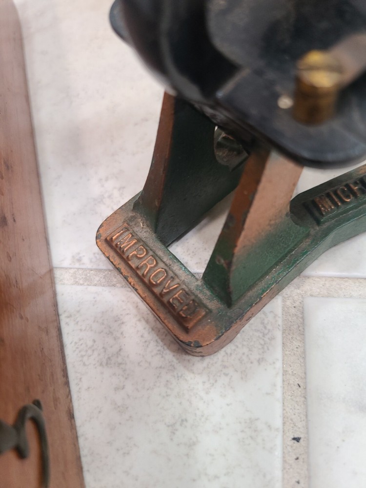 Vintage Brass Microscope Improved Household