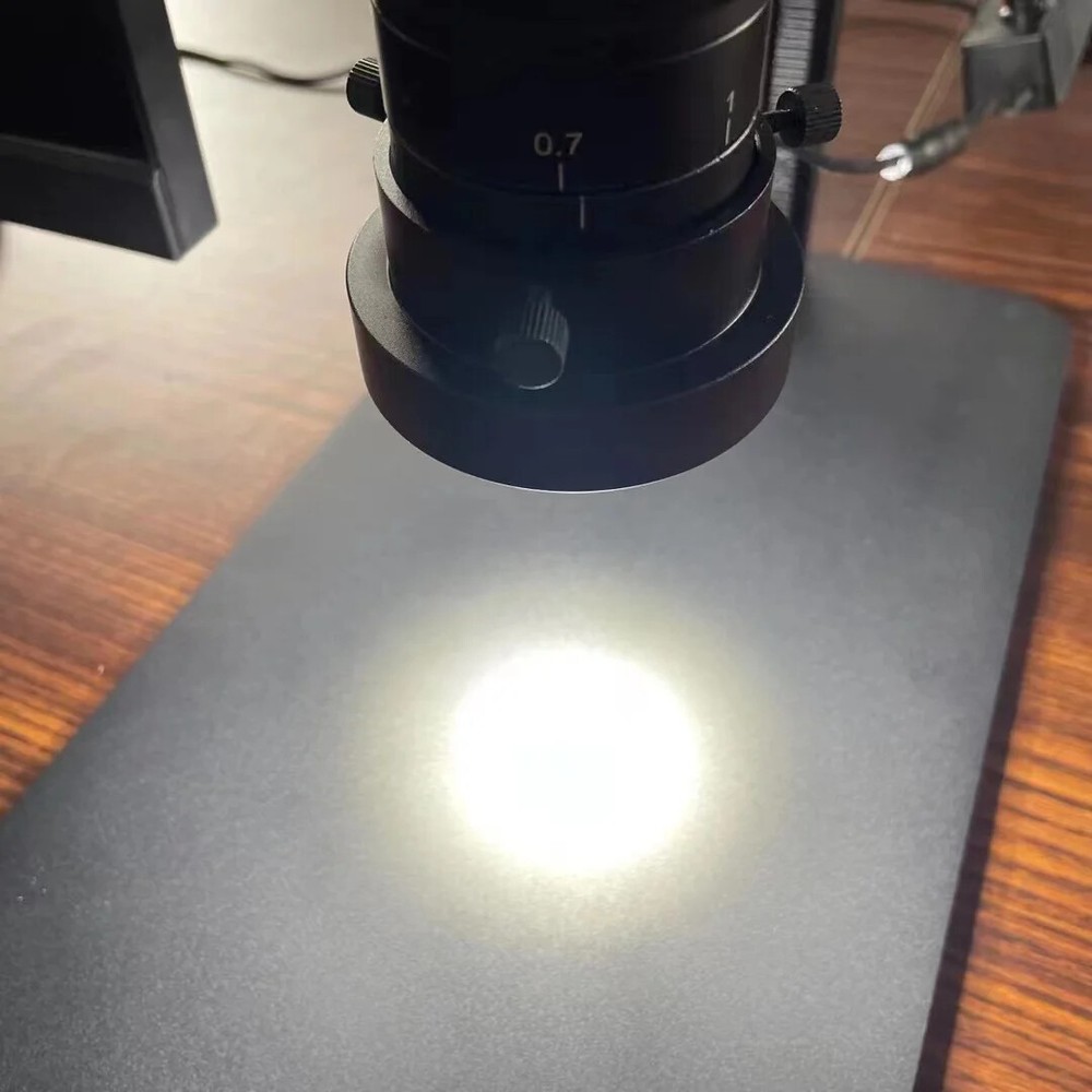 Illuminator Lamp LED Ring Light Source for Industrial Microscope with Dust Cover