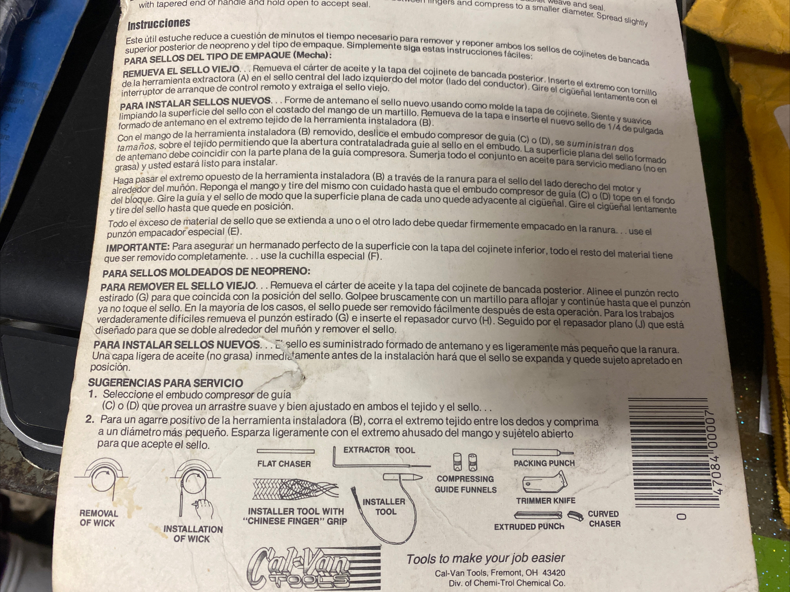 KD/Napa, Oil Seal Remover/Installer, Part #492