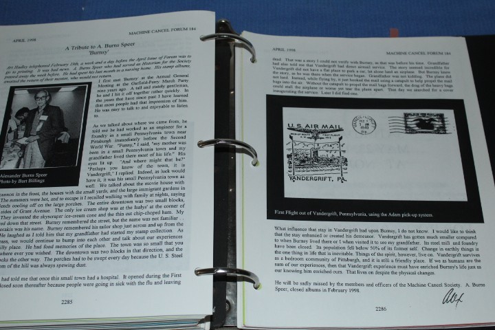 Machine Cancel Society Forum Journal HUGE offer various BlueLakeStamps Useful!