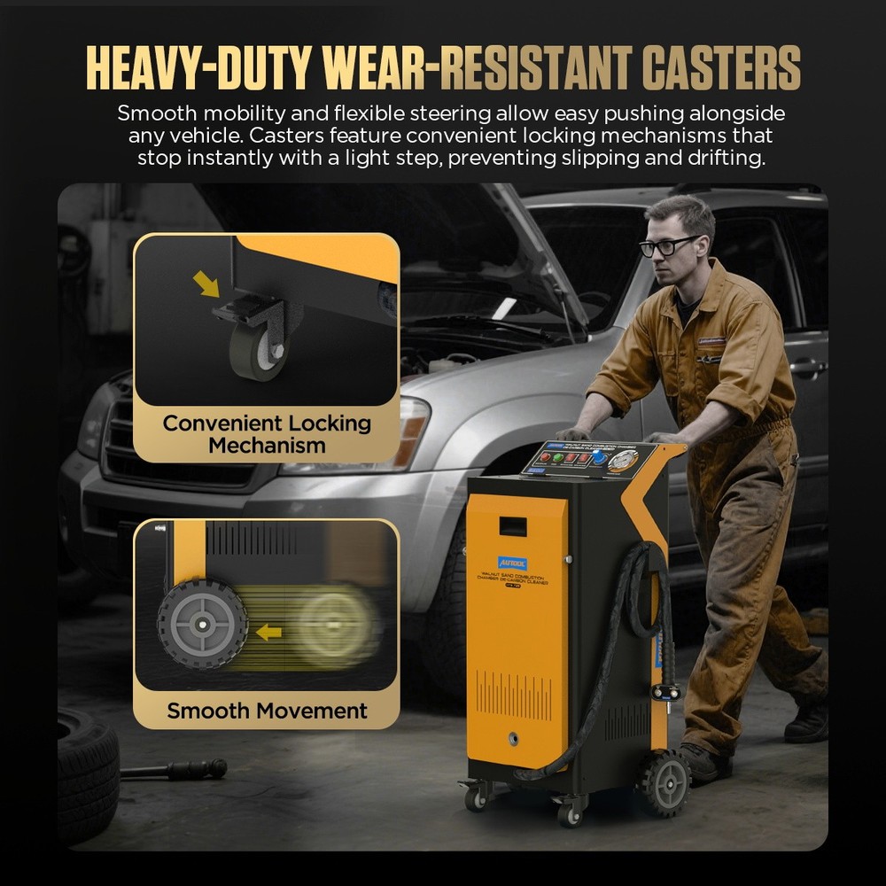 Walnut Blaster Walnut Blasting Machine 1500W for Engine Carbon Cleaning 110V