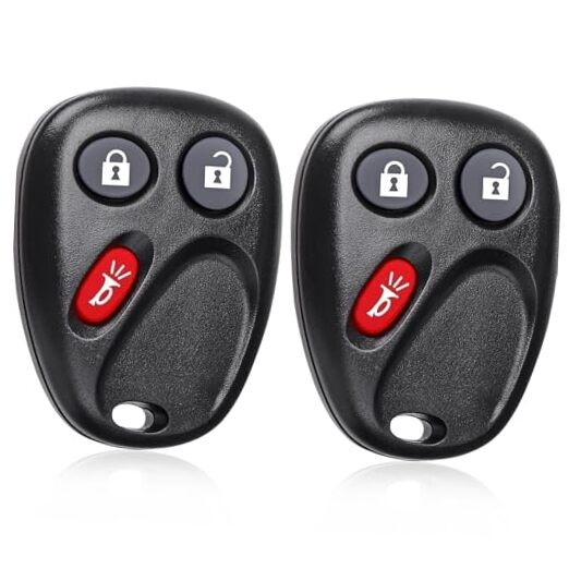 3-Button Key Fob Replacement: Keyless Entry Remote Control for 3 Btn-LHJ011