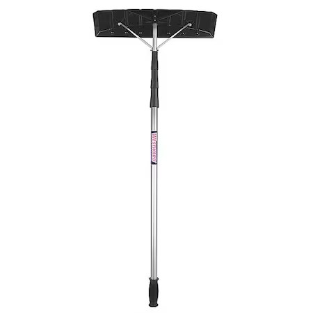 Westward 12U486 Roof Rake With 16 Ft.L Aluminum Handle