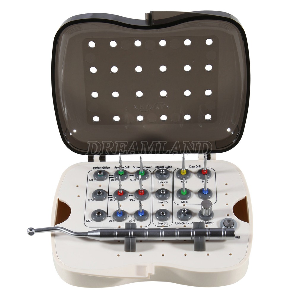 Broken Screw Total Remove Kit SOS Dental Tool Instrument