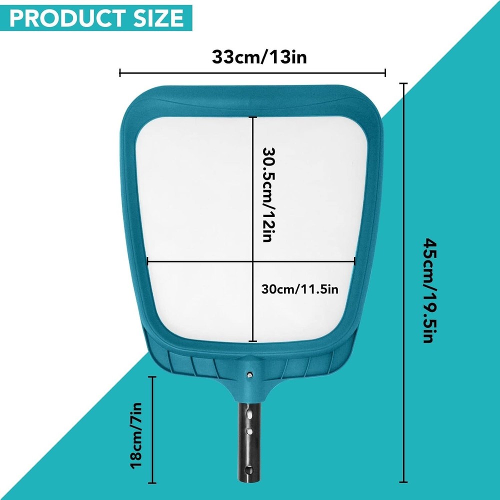 Durable Pool Cleaning Skimmer Net - Large Capacity for Effortless Maintenance